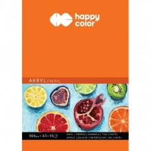 Albumas akrilui A5, 10l. 360gm2 Happy Color