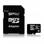 Atmintinė SILICON POWER 32GB GB, MICRO SDHC