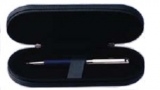 Dėžutė rašikliams dirbtinės odos WINCO2001, juodas
