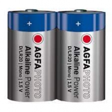 Batereija AGFA photo Alkaline D 2vnt