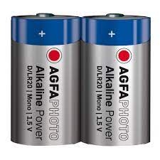 Batereija AGFA photo Alkaline D 2vnt