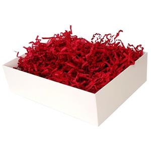 Popieriaus drožlės, 100 g, raudonos sp