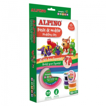 Modelino rinkinys 6x40 gr. ALPINO FUNNY