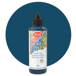 Dažai audiniams Viva Decor 90 ml, tamsiai mėlyna