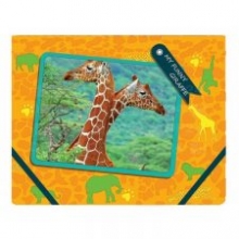 Aplankas B5 su gumele Nr.31642-03 My Funny GIRAFFE PAPIRUS