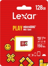 Atminties kortelė Lexar MicroSDXC 128GB,150MB