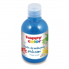 Dažai pirštais dažyti Happy Color 300ml mėlyni 3