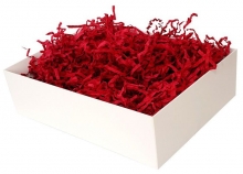 Popieriaus drožlės, 100 g, raudonos sp.