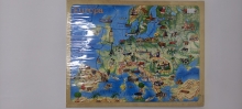 Dėlionė Europos žemėlapis