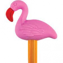 Trintukas flamingas 45x20x50mm, įvairių spalvų