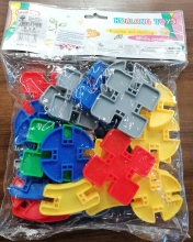 Dėlionės įvairių spalvų Hualong toys 3+