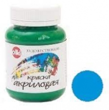 Akriliniai dažai turkiška melsva spalv.100 ml