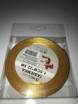 Juostelė atlasinė garstyčių sp.15mm 22.5m