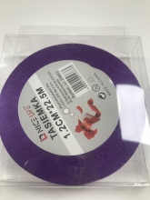 Juostelė atlasinė violetinė sp.12mm 22.5m
