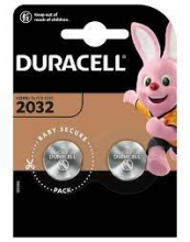 Baterija DURACELL CR2032, 2 vnt