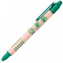 Tušinukas automatinis Ico Green Paperpen 0,8 mm, mėlynas