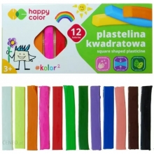 Plastilinas 12sp. HAPPY COLOR