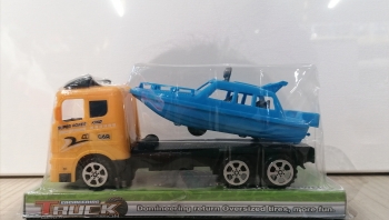 Autovežis su laivu