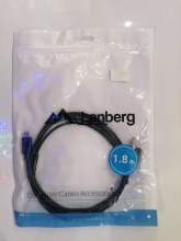 LANBERG CA-USBO-10CC-0018-BK Lanberg laidas, 1,8m