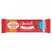 Batonėlis dribsnių CERBONA Red fruits, 20 g