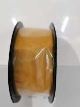 Organzinė juostelė geltonos spalvos. 38mm