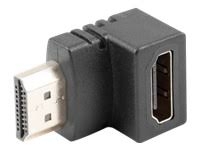 Adapteris HDMI (F) - HDMI (M)