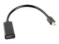 Kabelis Mini DisplayPort (M) - HDMI (F) 0.20m