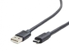 Kabelis Type-C - USB 1 m