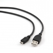 Kabelis USB-micro USB kištukas, 1 m, juodas