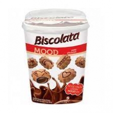 Sausainiai su šokolado įdaru Biscolata Mood 115g