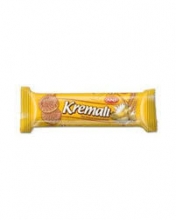 Sausainiai Kremali su bananų skonio kremu