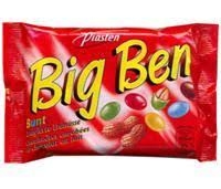 Žemės riešutai šokolade Big Ben 100g