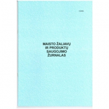Maisto žaliavų ir produktų saugojimo žurnalas
