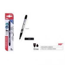 Markeris permanentinis MP 0.3mm juodas