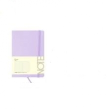 Užrašų knyga A6 CERVANTES 95lapai violetinė sp. linija,langas,tušti lapai