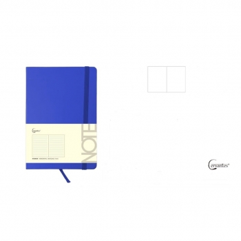 Užrašų knyga A7 CERVANTES 95lapai mėlyna sp. linija,langas,tušti lapai