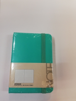 Užrašų knygelė A7 CERVANTES 95 lapai žalios sp. linija,langas,tušti lapai