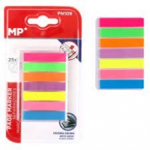 Lipnūs indeksai spalvoti MP 9X45mm 7sp. x 25vnt.