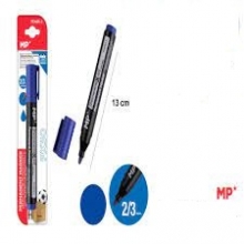 Markeris permanentinis MP 2-3mm smailu galu mėlynos sp.