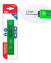 Šerdėlė MP automatiniam pieštukui HB 2mm 12vnt