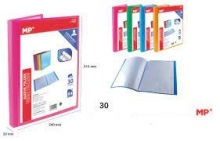 Segtuvas A4 su 30 įmaučių įvairių spalvų viršelis MP
