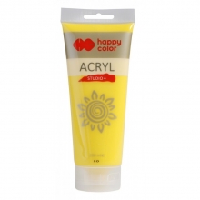 Akriliniai dažai Happy Color Studio+ 200ml šv.-geltonas 10