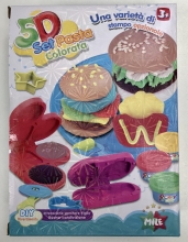 Plastilinas lengvai kietėjantis Burgeriai