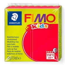 Modelinas FIMO Kids, 42 g, raudona sp. (2)