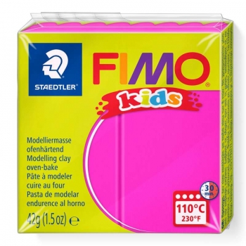 Modelinas FIMO Kids, 42 g, rožinės sp. (220)