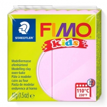 Modelinas FIMO Kids, 42 g, šviesiai rožinės sp. (25)