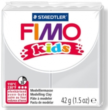 Modelinas FIMO Kids, 42 g, šviesiai pilkos sp. (80)