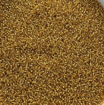 Biseris 20g, 2mm, auksinis blizgus (22B)