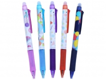 Gelio rašiklis Happy Color Erase POP 0.5mm save trinantis, mėlynas, automat. AKPH3276