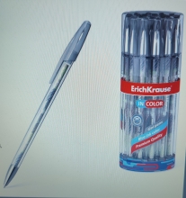 Gelinis rašiklis FLORA, ErichKrause, storis 0.5mm, mėlynos sp.